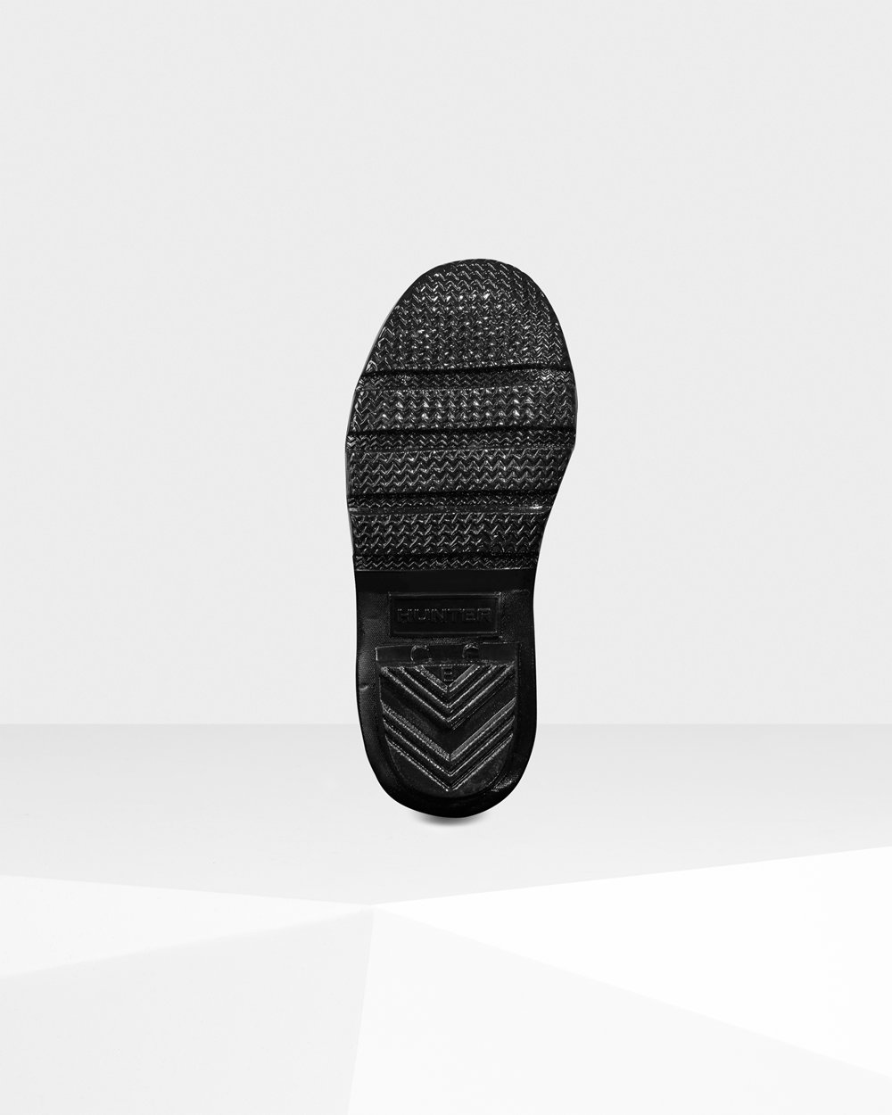 Botas De Agua Hunter Niños Negras Original Little Gloss 317486-RHT